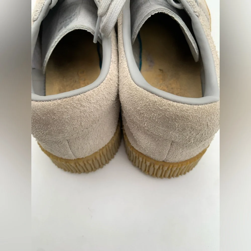 Adidas Sambarose Platforms Suede Grey Gum‎ Sneakers Size 9.5